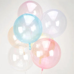 Crystal Clear/Coloured Bubble Balloons