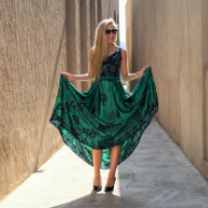 Green Dress Up