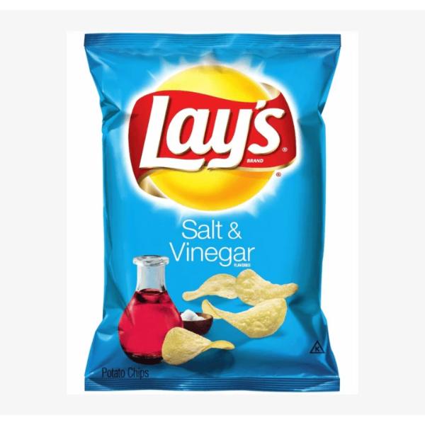 Lays Salt & Vinegar - 184g
