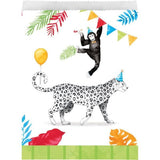 Load image into Gallery viewer, 8 Pack Party Animals Assorted Paper Treat Bags