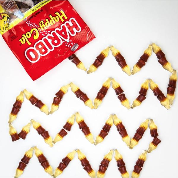 Haribo Happy Cola Gummi Candy Bag - 142g