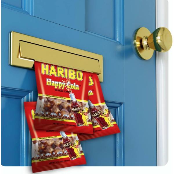 Haribo Happy Cola Gummi Candy Bag - 142g