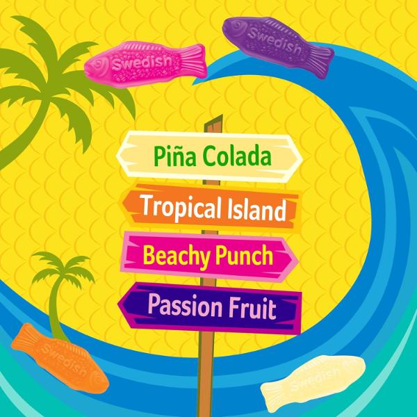 Swedish fish tropical theatre box 99g