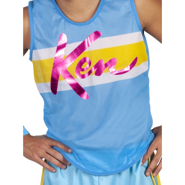 Adult Barbie Ken Exercise Costume - Standard Size