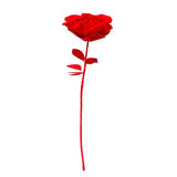 Load image into Gallery viewer, 30X80CM SILICON RED ROSE WITH STEM