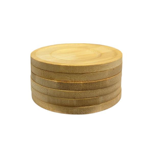 6 Pack Wooden Coasters