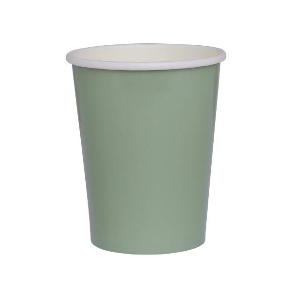 FS Paper Cup Eucalyptus 260ml 20pk