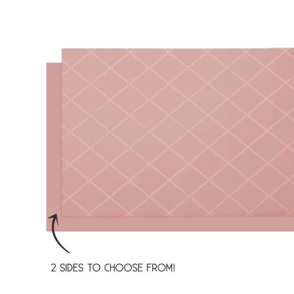 Rose Pink Reversible Table Runner - 35cm x 400cm