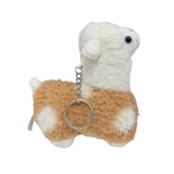 Load image into Gallery viewer, Brown Plush Camel Toy Keyring