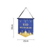 Load image into Gallery viewer, Linen Eid Flag - 30cm
