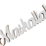 Load image into Gallery viewer, Silver Masha Allah Table Decoration - 31cm