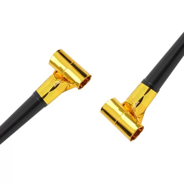 Foil Blowout Set of 4 Gold