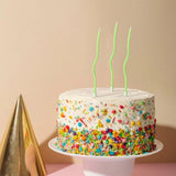 Load image into Gallery viewer, 6 Pcs Curve Candle - Green