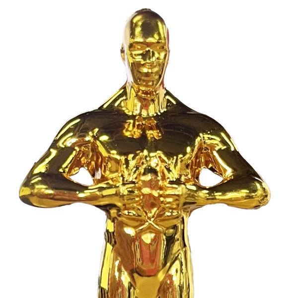 Gold Novelty Oscar Statuette - 21cm