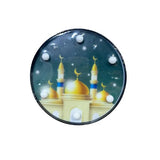 Load image into Gallery viewer, Round LED Light Mosque - 16cm x 16cm x 2.9cm