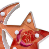 Load image into Gallery viewer, Eid Star Moon LED Light - 20cm x 19cm x 3cm