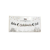 Load image into Gallery viewer, Gold Lets Celebrate Eid Bunting - 230cm