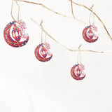 Load image into Gallery viewer, 3 Pack Ramadan Moon Hanging Decoration - 10cm x 10cm
