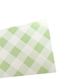 Load image into Gallery viewer, 10 Pack Green Gingham Popcorn Box - 10cm x 6cm x 15cm