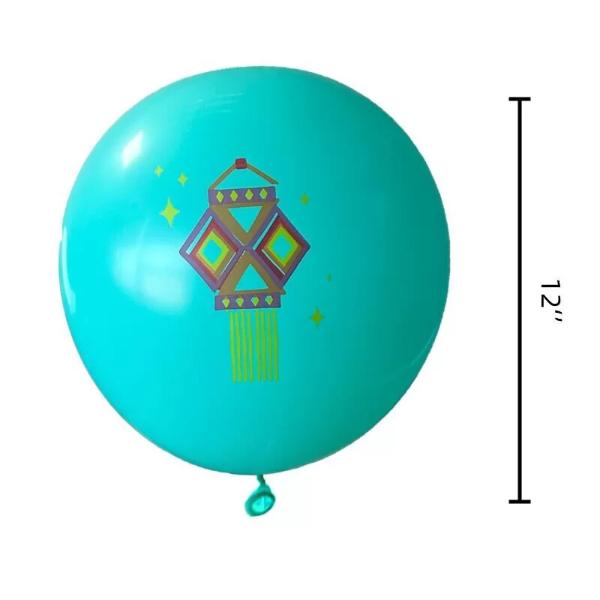 8 Pack Diwali Latex Balloon - 30cm