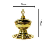 Load image into Gallery viewer, Gold Candy Jar - 16cm x 17.5cm