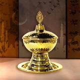 Load image into Gallery viewer, Gold Candy Jar - 16cm x 17.5cm