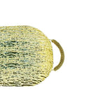Load image into Gallery viewer, 3 Pack Golden Oval Serving Tray Set