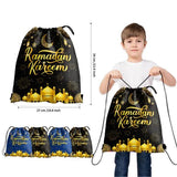 Load image into Gallery viewer, Ramadan Kareem Black Bag - 27cm x 32cm