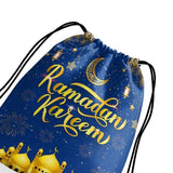 Load image into Gallery viewer, Ramadan Kareem Blue Bag - 24cm x 34cm