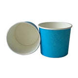 Load image into Gallery viewer, 24 Pack Blue Paper Tubs - 12oz