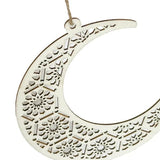 Load image into Gallery viewer, Wooden Moon Ornament - 16cm