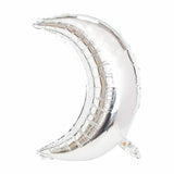 Load image into Gallery viewer, Silver Moon Foil Balloon
