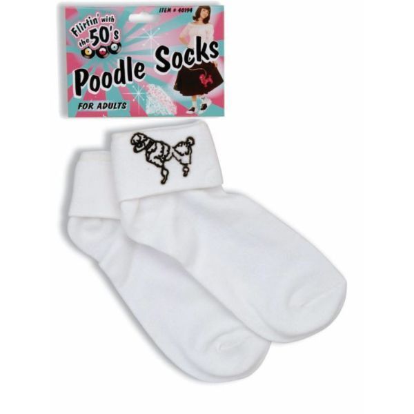 POODLE SOCKS-ADULT