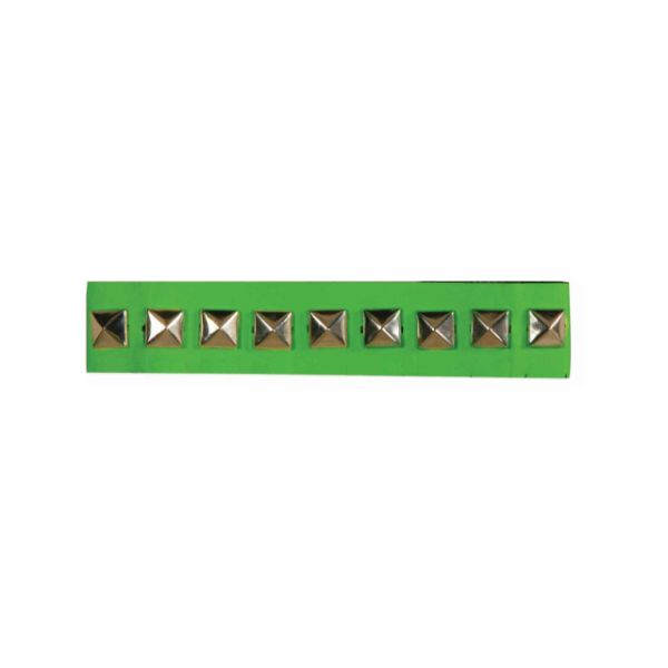 Neon Green Studded Choker