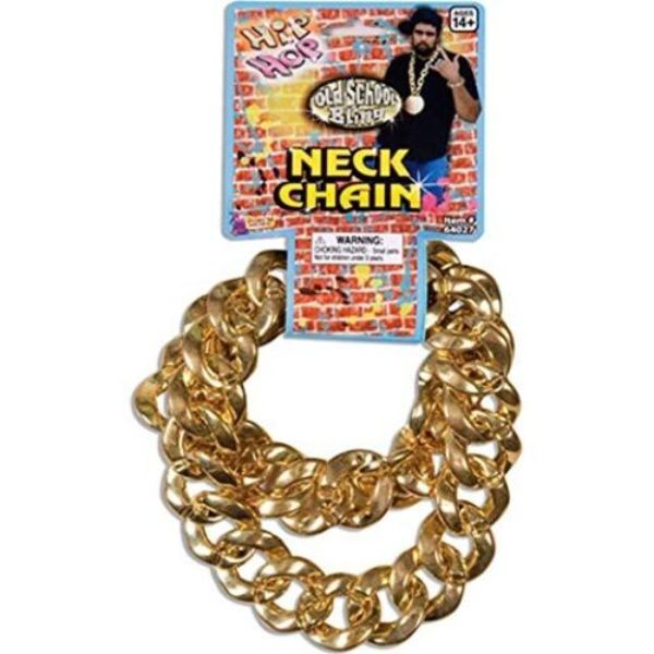80s Big Gold Links Neck Chain