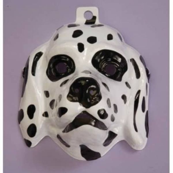 Plastic Dalmatian Mask