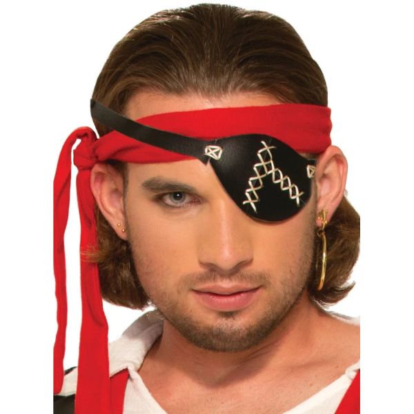 Pirate Eye Patch with Stitching
