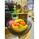 Load image into Gallery viewer, Black Mesh Fruit Bowl
