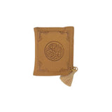 Load image into Gallery viewer, Mini Holy Book Quran In Tan Leather Case
