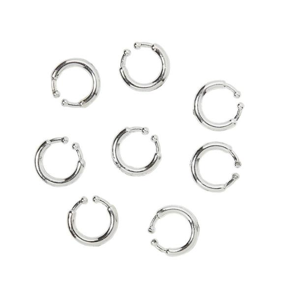 8 Pack Clip On Piercings