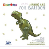 Load image into Gallery viewer, Tyrannosaurus Rex Shape Standing Air Foil Balloon - 66cm x 83cm x 33cm
