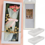 Load image into Gallery viewer, 2 Pack Large White Grazing Box With Lid - 56cm x 25.5cm x 8cm