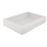 Load image into Gallery viewer, 2 Pack Extra Large White Grazing Box With Lid - 45cm x 31cm x 8cm