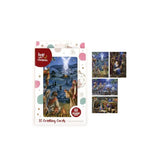 Load image into Gallery viewer, Religious Design With Metallic Gold Text Christmas Greeting Cards - 1cm x 17.5cm