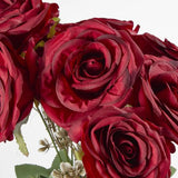 Load image into Gallery viewer, 9 Head Red Rose Bouquet