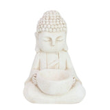Load image into Gallery viewer, 32cm Sitting Cream Buddha 2 Asstd