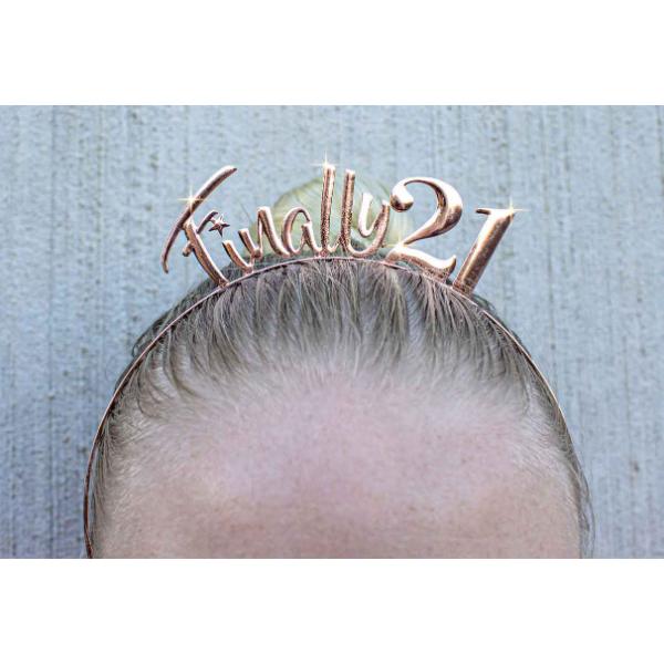 Rose Gold Finally 21 Headband