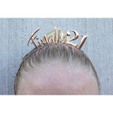 Load image into Gallery viewer, Rose Gold Finally 21 Headband