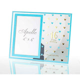 Load image into Gallery viewer, 16th Sweet Hearts Glass Photo Frame - 18cm x 19cm