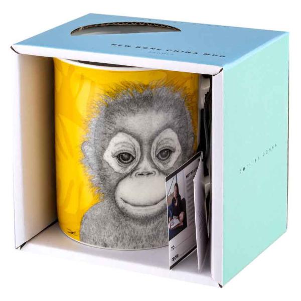 Ollie The Orangutan Mug - 360ml